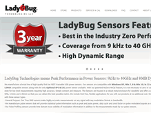 Tablet Screenshot of ladybug-tech.com